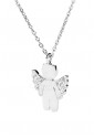 Collana Donna Mini Angelo Acciaio Cristalli Brosway BNI06