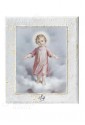 Quadro Acca Gesù Bambino Argento 925 Legno Dipinto 22x26 68DH.11