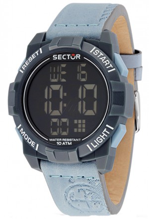 Orologio Sector Uomo Expander Street Digital Cinturino Cuoio R3251172049