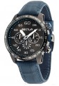 Orologio Sector Uomo Multifunzione Racing 850 Quadrante Black Cinturino Pelle Acciaio Pvd Gun R3251575007