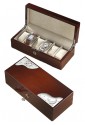 Scatola Del Tempo Per Orologi Argento 925 Legno Acca 288UR.80