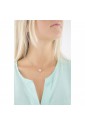 Collana Donna Epsilon Acciaio Quadrifoglio Portafortuna Swarovski Brosway BEO05