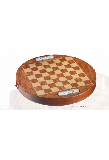 Scacchiera Legno Argento 102ZS.3