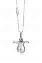 Collana Luca Barra Donna Chiama Angeli Dolce Attesa Ciuccio Acciaio CK1050