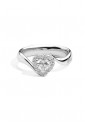 Anello Recarlo Cuore Modello Anniversary Love Diamanti Naturali Oro 18kt Donna R67SC002/023-15