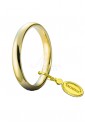 "COMODA 4 mm" oro bianco cod. 40AFC-1-04