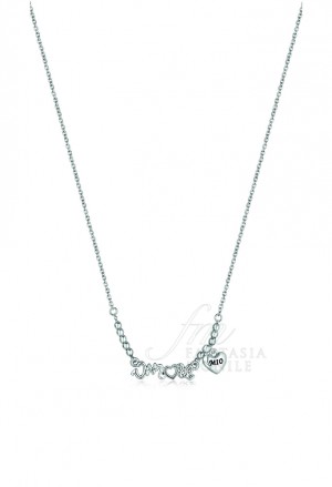 Collana Luca Barra Scritta Amore Mio Donna Love Acciaio CK1211