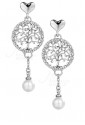 Orecchini Luca Barra Donna Perle Albero Vita OK895