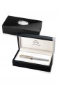 Penna Biro Scatola Legno Mondo Argento 925 Acca 184SX/P14