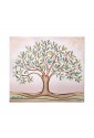 Quadro Albero Della Vita Argento Misura 33x25 Regalo Matrimonio Acca QD.96 AL