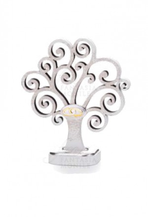 Albero Della Vita Matrimonio Argento Legno White Altezza 9 Acca LIFE 5 B