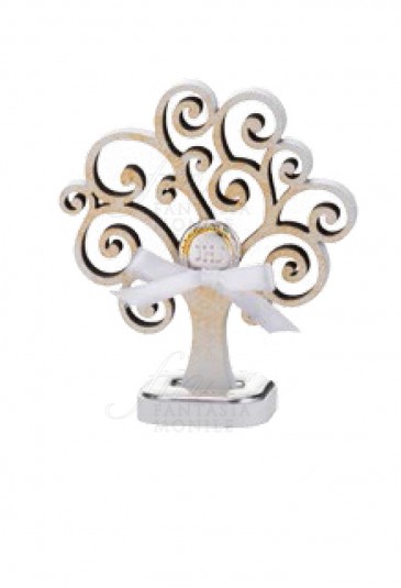 Albero Della Vita Comunione Argento Legno Gold Altezza 9 Acca LIFE 3 G