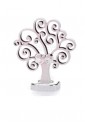 Albero Della Vita Nascita Bimba Argento Legno Pink Altezza 9 Acca LIFE 1 R