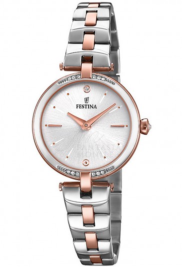 Orologio Festina Donna Bicolore Rose Silver F20308/2