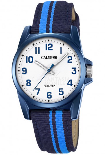 Orologio Calypso Medio Cinturino Blu K5707/6