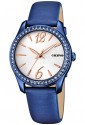 Orologio Calypso Donna Cinturino Blu Finitura Rose Cristalli K5717/3