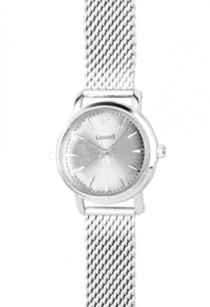 Orologio Lowell Donna Solo Tempo Old Style Retro Acciaio Quadrante Silver Diametro 27mm PL4892-0100