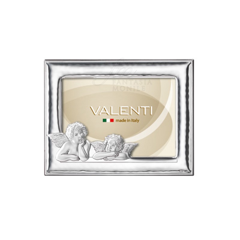 Arte Religiosa Pannello Angelo Per Lanterna Valenti Argenti - Decorazione Sacra 11,5x17,5 Cm, In Argento, 81559 4L Arte Sacra Casa