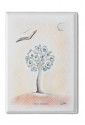 Quadro Albero Della Felicita Argento Misura 25X33 Regalo Matrimonio Acca QD.95 AL