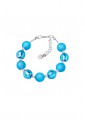 Bracciale Momilu by Acca Vetro Murano Turchese M.CHIC.2B