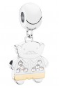 Ciondolo Charm Nonno Tres Jolie Acciaio Cristalli Swarovski Brosway BTJM145