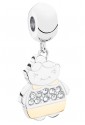 Ciondolo Charm Nonna Tres Jolie Acciaio Cristalli Swarovski Brosway BTJM146