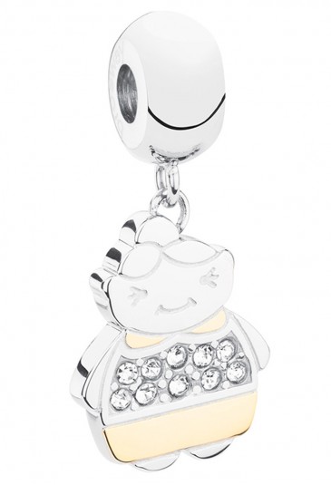 Ciondolo Charm Nonna Tres Jolie Acciaio Cristalli Swarovski Brosway BTJM146