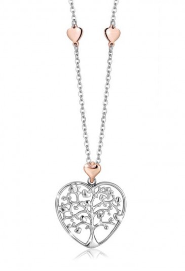 Collana Luca Barra Acciaio Cuore CK1264