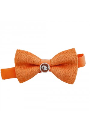 Papillon Uomo Seta Bourette Arancio Cammeo Simboli Fortuna Prodotto Artigianale Regalo Testimoni Matrimonio NP3NQFM