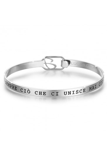 Bracciale Luca Barra Rigido Cerchiamo Sempre Cio Che Ci Unisce BK1631