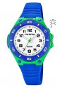 Orologio Calypso Bambino Kids Solo Tempo Illuminazione Gomma Blu K5758/5