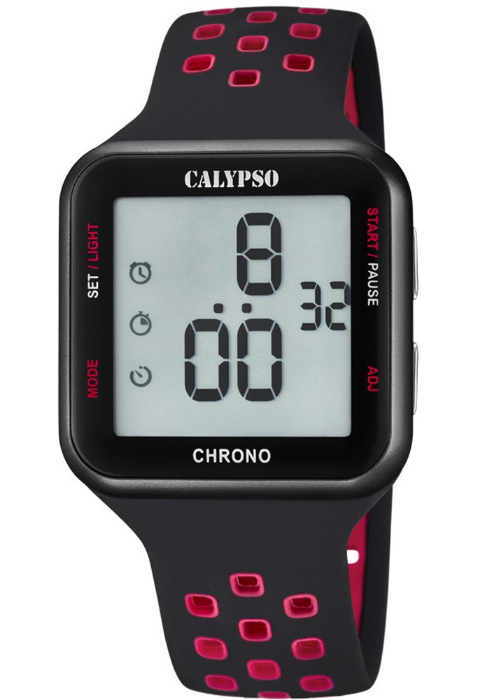 Orologio Calypso Digitale Crono Illuminazione Calendario K5748/5