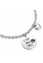 Bracciale Luca Barra Script Ciondolo Incisione Il Sole Bacia I Belli BK1588