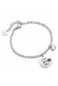 Bracciale Luca Barra Script Ciondolo Incisione Il Sole Bacia I Belli BK1588