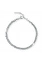 Bracciale Unoaerre Donna Intreccio Sfere Diamantate Fashion Style AG1378