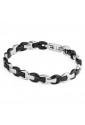 Bracciale Brosway Uomo Diapason Acciaio Nero Gioielli Man BDP13