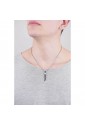 Collana Girocollo Brosway Uomo Cornetto Portafortuna Acciaio Gioielli Man Sign BGN05