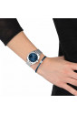 Orologio Sector Kit Regalo Donna 955 Orologio E Bracciale Maglia Milano Quadrante Blu Cristalli R3253518506