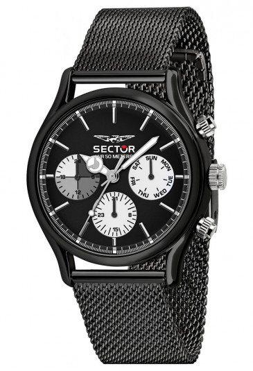 Orologio Sector Uomo 660 Black R3253517003