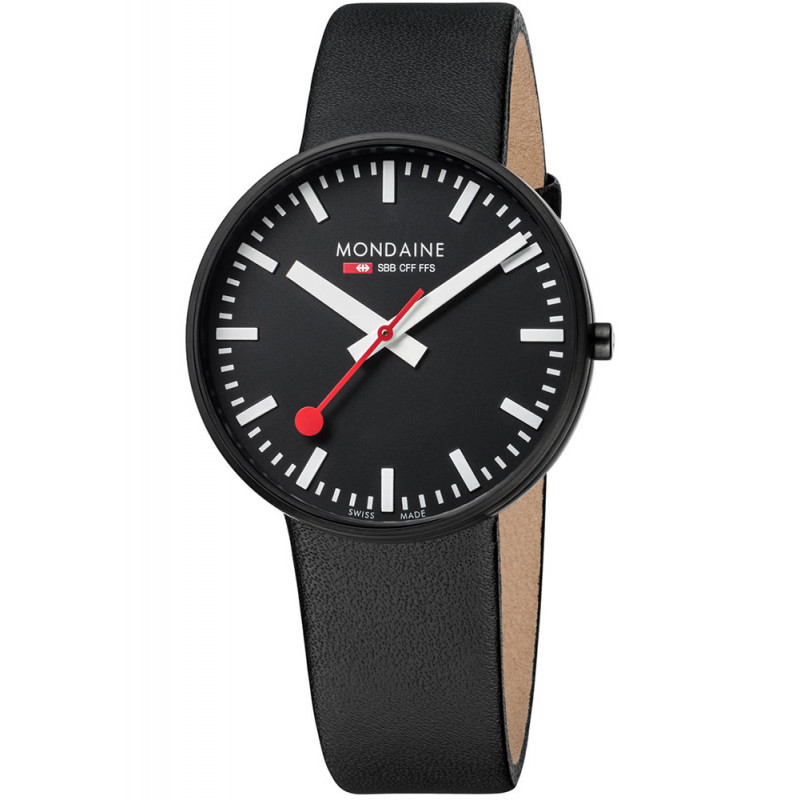 Orologio Mondaine Uomo Simply Elegant Ultrapiatto Nero A638.30350.14SBB -  Fantasia Monile