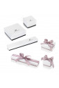 Collana Luca Barra Donna Chiama Angeli Dolce Attesa Quadrifoglio Cristalli Acciaio Silver CK1325