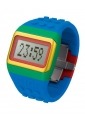 Orologio Digitale Design JC De Castelbajac Collezione Pop Hours Cinturino Blu ODM JC01-18
