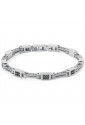 Bracciale Uomo Brosway Collezione Strong Acciaio Cristalli Swarovski BRG17