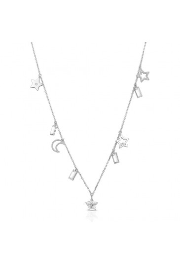 Collana Brosway Chant Acciaio Swarovski BAH05