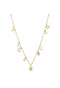 Collana Brosway Chant Acciaio Gold Swarovski BAH06