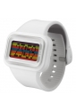 Orologio Design Collezione Rainbow Chat Box Inclusa Cinturino Bianco ODM DD125-2