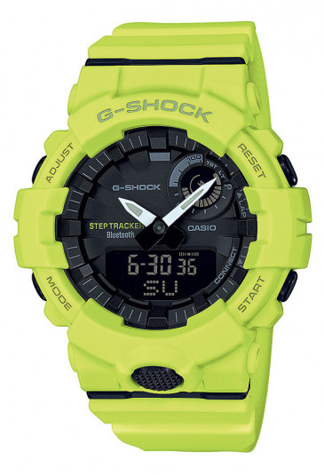 Orologio Casio G-Shock Uomo Giallo Fluo GBA-800-9AER