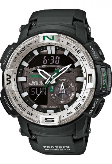 Orologio Casio Pro Trek Anadigi Cronometro Bussola Illuminazione PRG-280-1ER