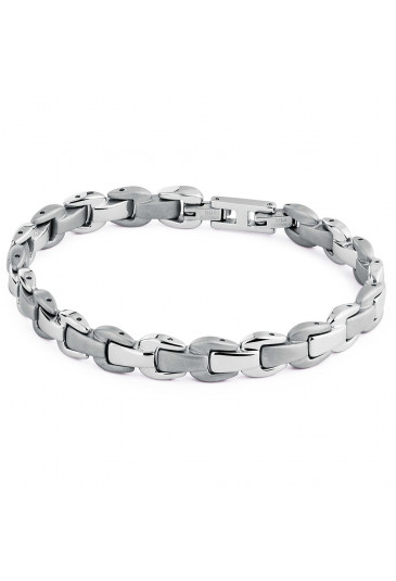 Bracciale Brosway Uomo Diapason Acciaio Satinato Lucido Gioielli Man BDP12
