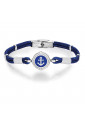 Bracciale Luca Barra Blu Bianco Marinaro Ancora BA1106